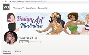 Fee for 99designs