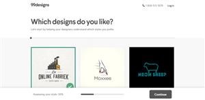 Flat Logo 99 Design